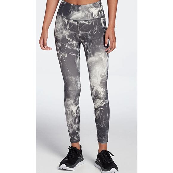 NWT CALIA Women's Print Energize 7/8 Tight Gorpcore Utility Gray XXS Gorpcore - Picture 1 of 5